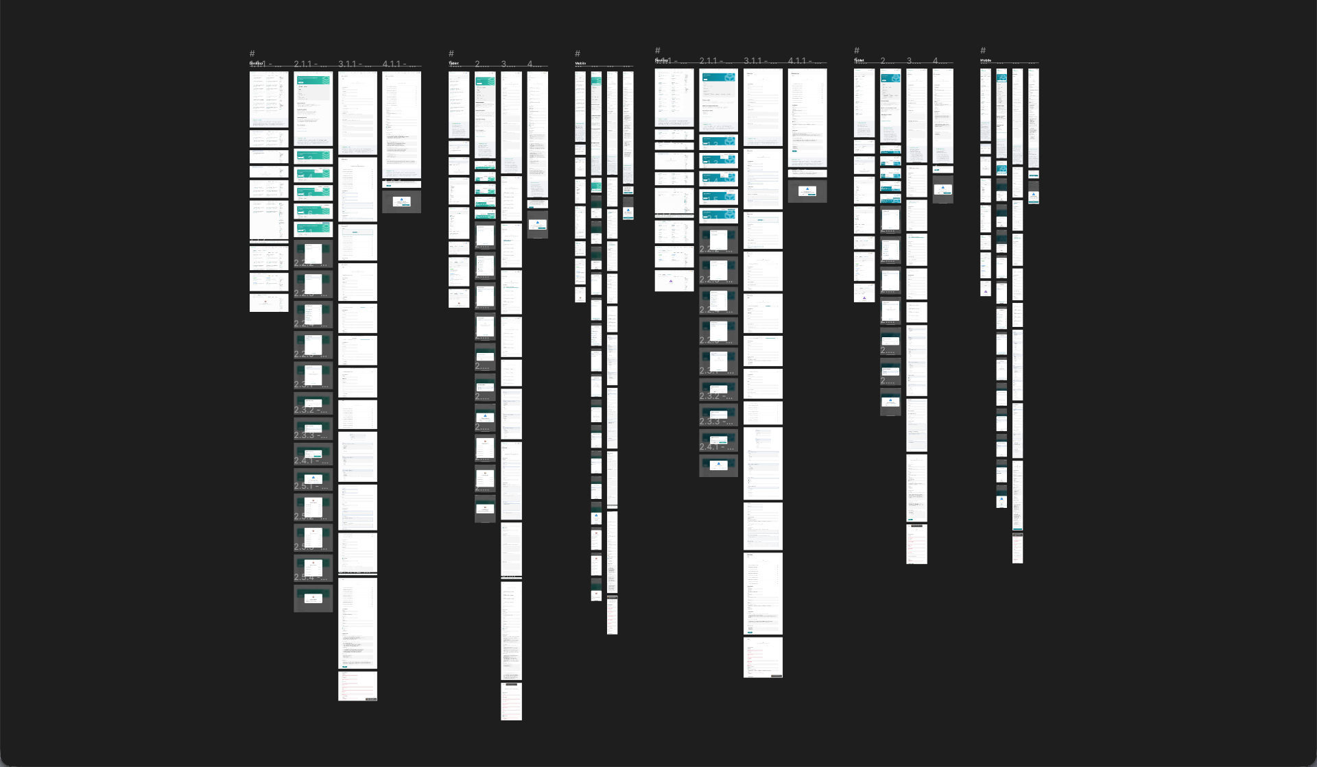 Drawn layouts